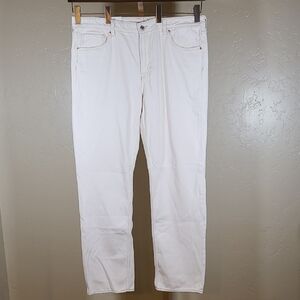 H&M Women’s Straight Leg Jeans – Cream – Size 16